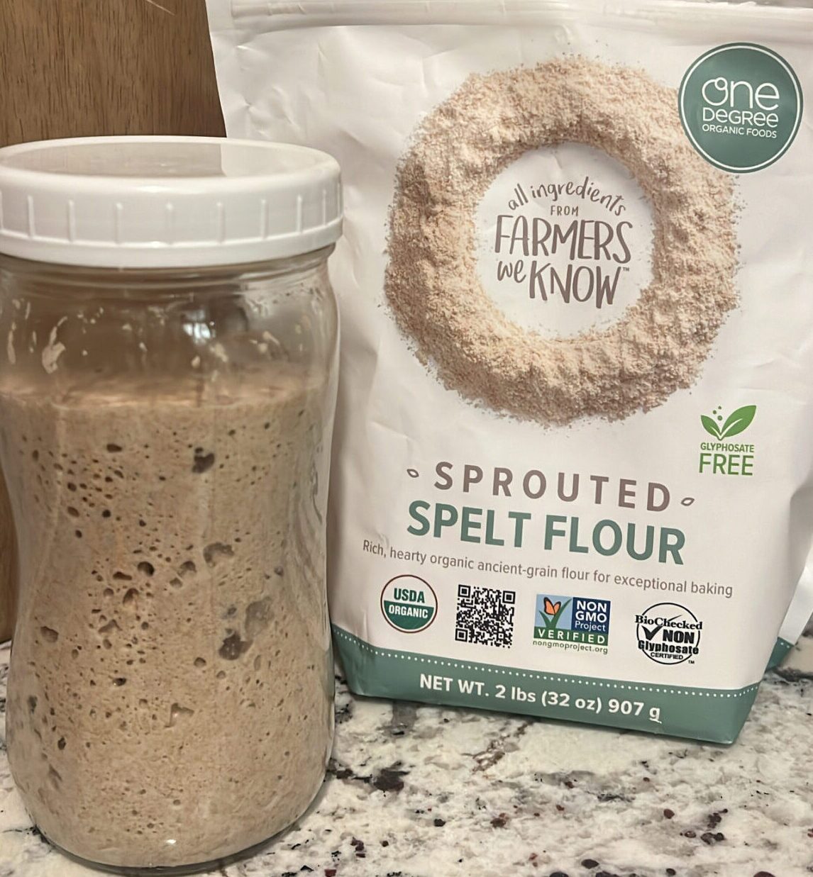 Sprouted Spelt Flour Starter