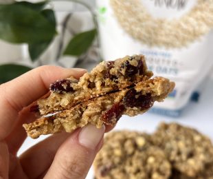 White Chocolate Oat Cookies