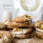 Chewy & Soft Easy Vegan Oatmeal Cream Pies